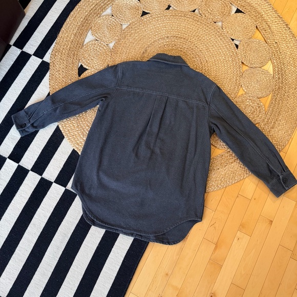 Anian Charcoal Painters Coat - Picture 6 of 6